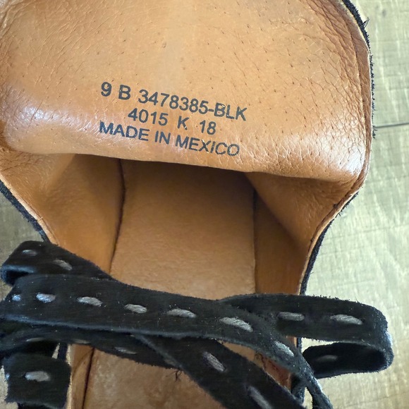 Frye Suede Naomi Pickstitch Ankle‎ Booties Leather Accent Size 9 Cowgirl Western - Picture 3 of 8